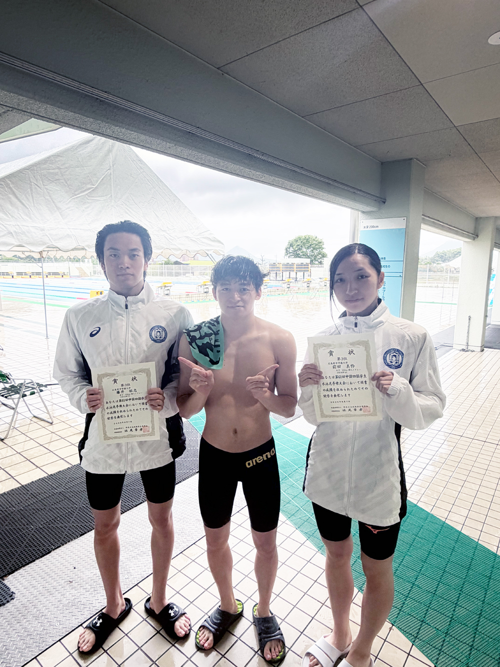 第61回中国四国学生水泳選手権大会で本学学生が活躍しました